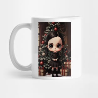 Wednesday Addams Christmas Mug